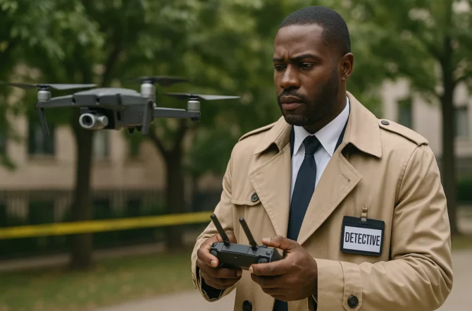 Investigação com Drones