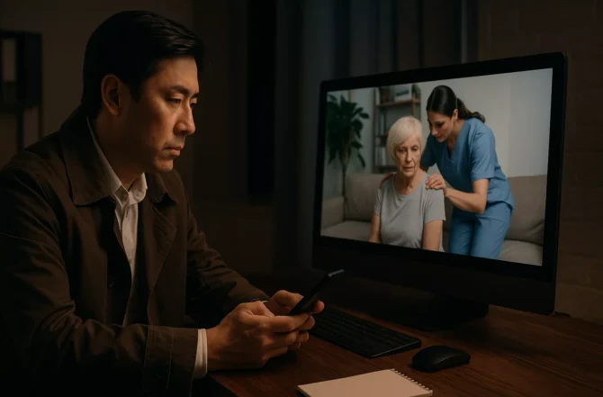 Investigação de Cuidadora de Idosos